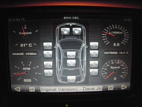 CarPC beszerelése E46-ba